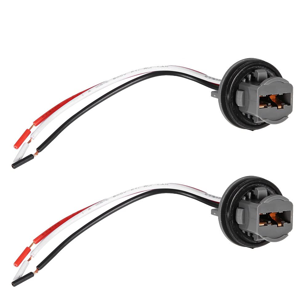 T20 Fassung,T20 7443,T20 Lampenfassung 7443 T20 Lampenfassung Lichter 2 Stück T20 Stecker 7443 Auto Glühbirnenhalter Stecker Adapter Led Bremslicht Stecker von Tbest