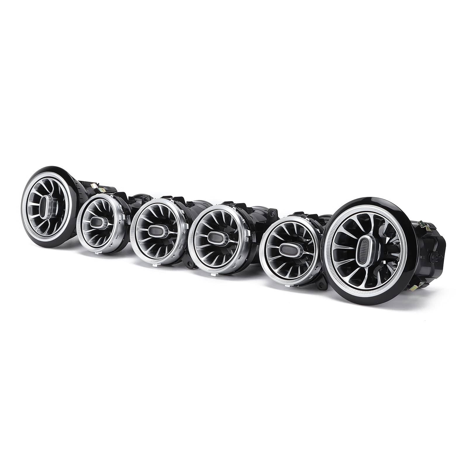 W213 Luftdüsen,W213 Lüftungsdüsen Led,W213 Vent Ambient Light,nentlüftung Innenbeleuchtung,6Pcs 64 Color Front Led Vent Ambient Light Kit Ersatz Für E Class W213 C238 A238 13 2017-2021 W213 Luftdüsen,W213 Lüftungsdüsen Led,W213 Vent Ambient Light,nentlüftung Innenbeleuchtung,6Pcs 64 Color Front Led Vent Ambient Light Kit Ersatz Für E Class W213 C238 A238 13 2017-2021 von Tbest
