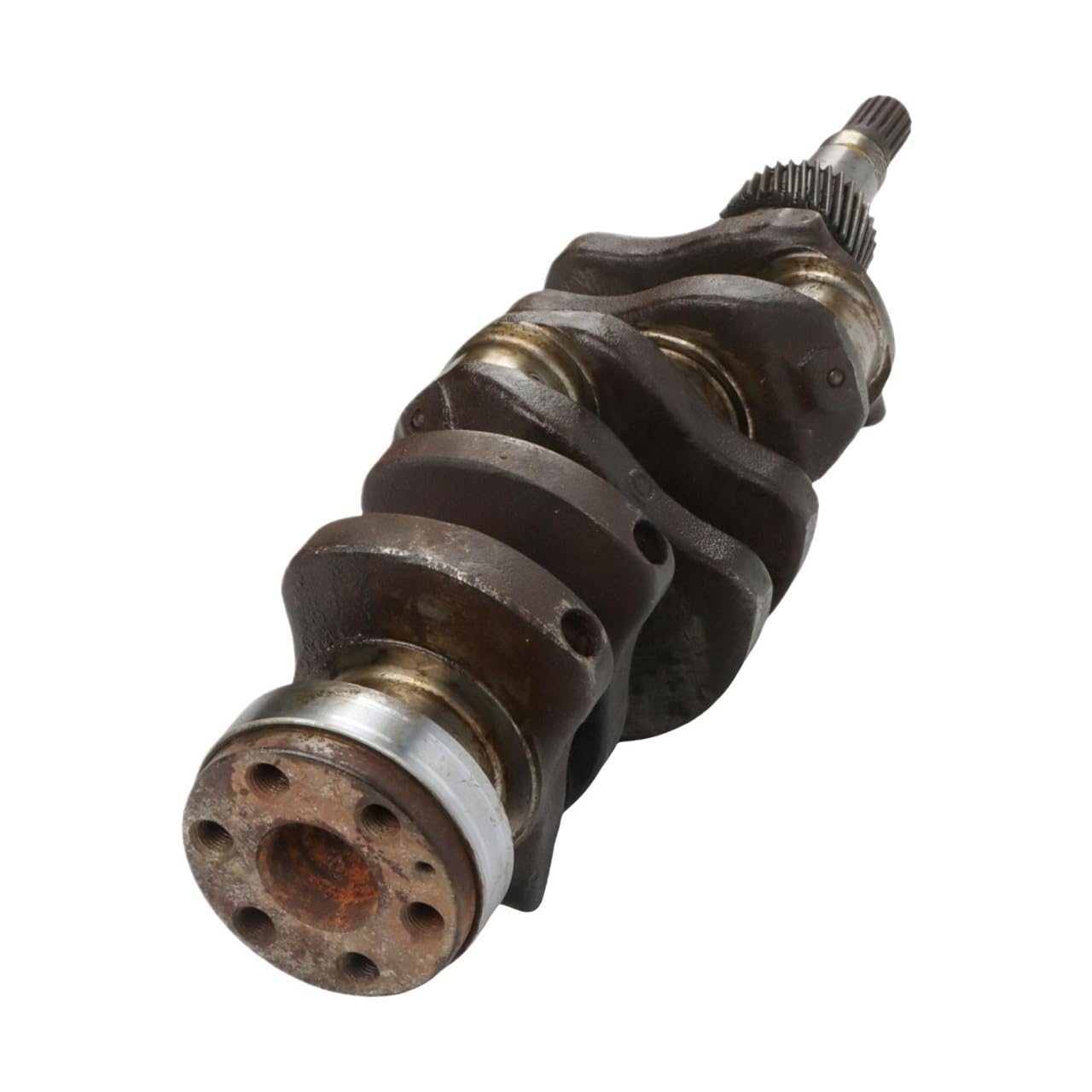 1 Stück zerlegte Maschinenkurbelwelle for Kubot-Traktor D1402-Motor (Pleuelstangendurchmesser 44 mm) Ersatzteile von TcHUYAn