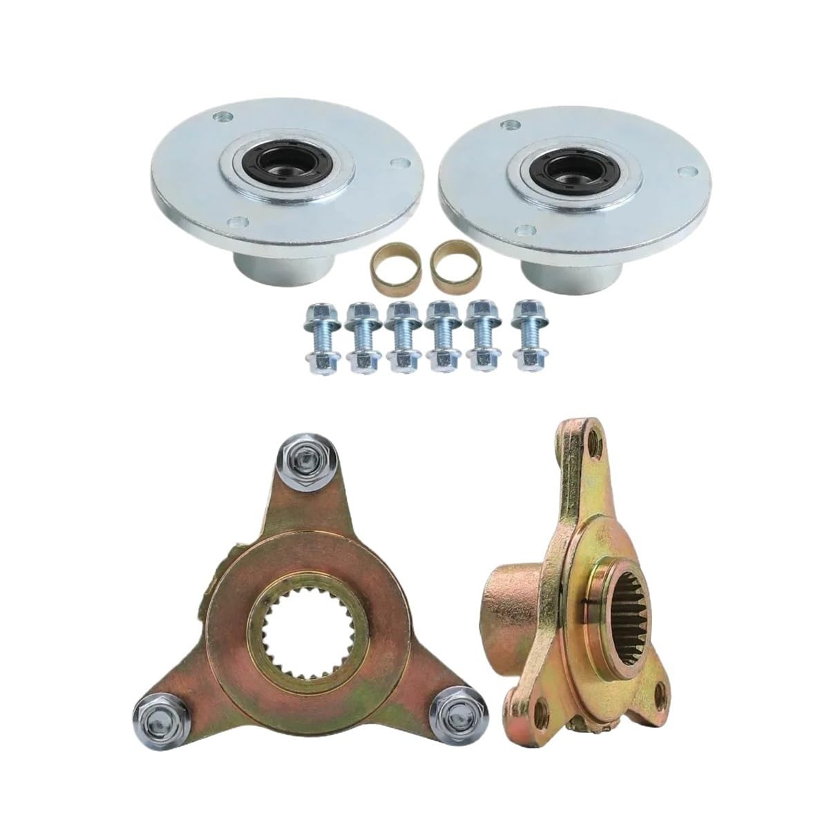2 Paar 17 mm Vorderradfelgennaben mit Lagerflansch und Hinterachsnaben for 4 Räder for Trik Go Kart Mini Bike Drift Ersatzteile 2 Paar 17 mm Vorderradfelgennaben mit Lagerflansch und Hinterachsnaben for 4 Räder for Trik Go Kart Mini Bike Drift Ersatzteile von TcHUYAn