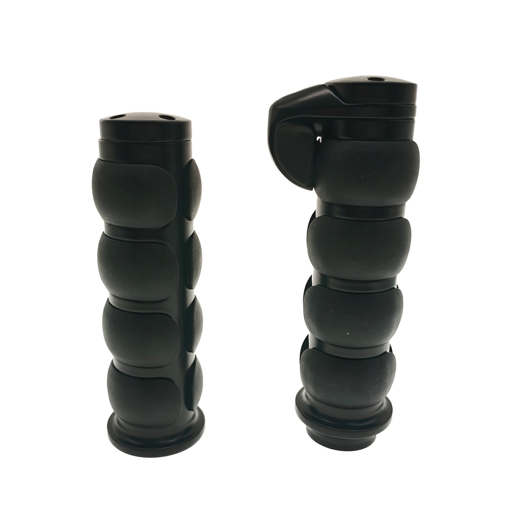 25mm Lenker Griffe Gas Twist Handgriff for Haly Cruiser Chopper Custom Boulevard M109R Road Glide Ersatzteile(Black) von TcHUYAn