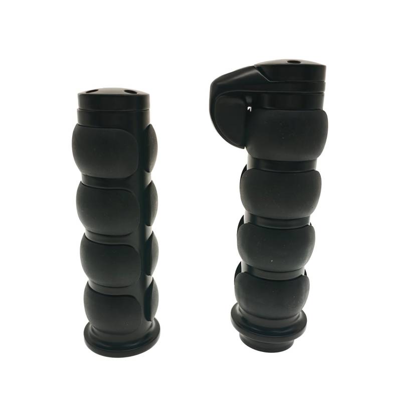 25mm Lenker Griffe Gas Twist Handgriff for Haly Cruiser Chopper Custom Boulevard M109R Road Glide Ersatzteile(Black) von TcHUYAn