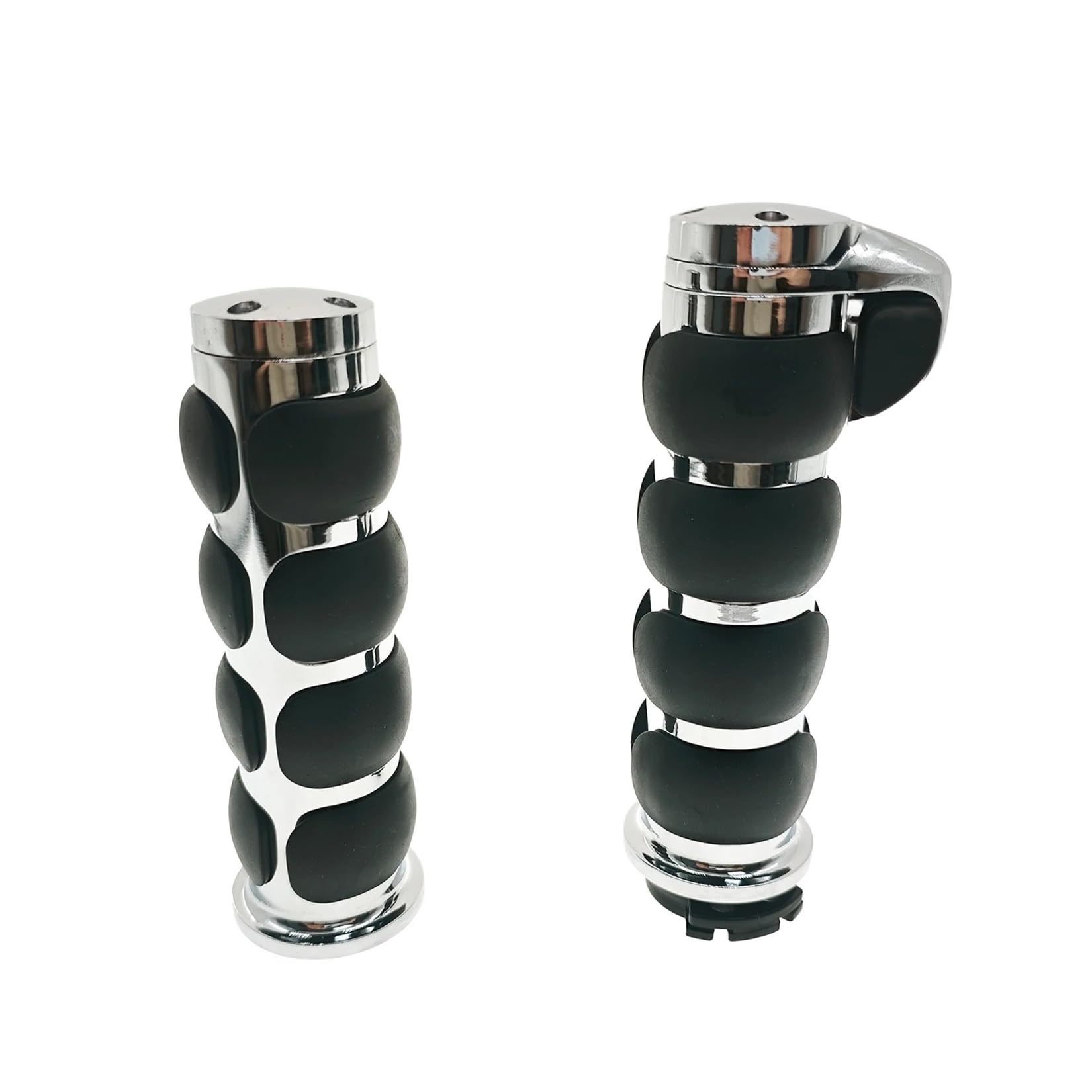 25mm Lenker Griffe Gas Twist Handgriff for Haly Cruiser Chopper Custom Boulevard M109R Road Glide Ersatzteile(White) von TcHUYAn