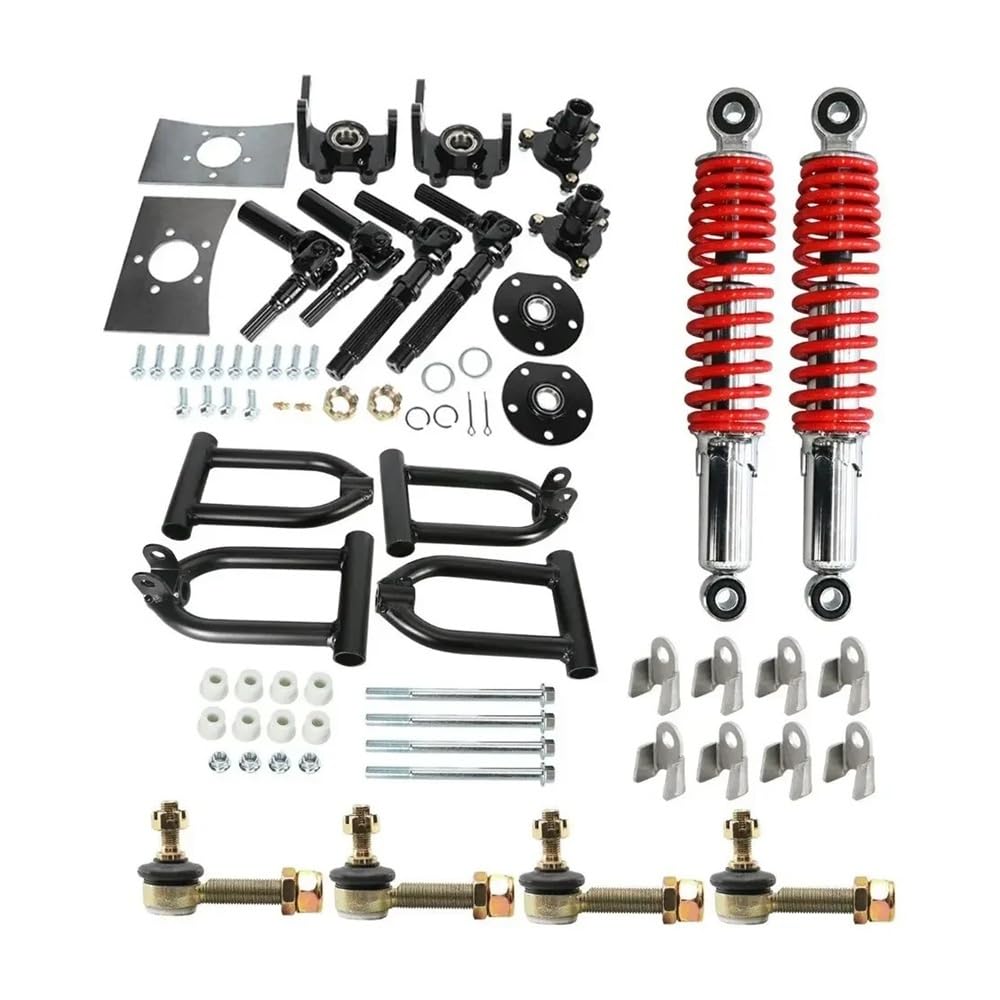 260 MM Vorderradaufhängung Stoßdämpfer Schwinge Allradantrieb Frontantrieb Halbachse Spurstangensatz for ATV Quad Go Kart Schneemobil Golfwagen Ersatzteile 260 MM Vorderradaufhängung Stoßdämpfer Schwinge Allradantrieb Frontantrieb Halbachse Spurstangensatz for ATV Quad Go Kart Schneemobil Golfwagen Ersatzteile von TcHUYAn