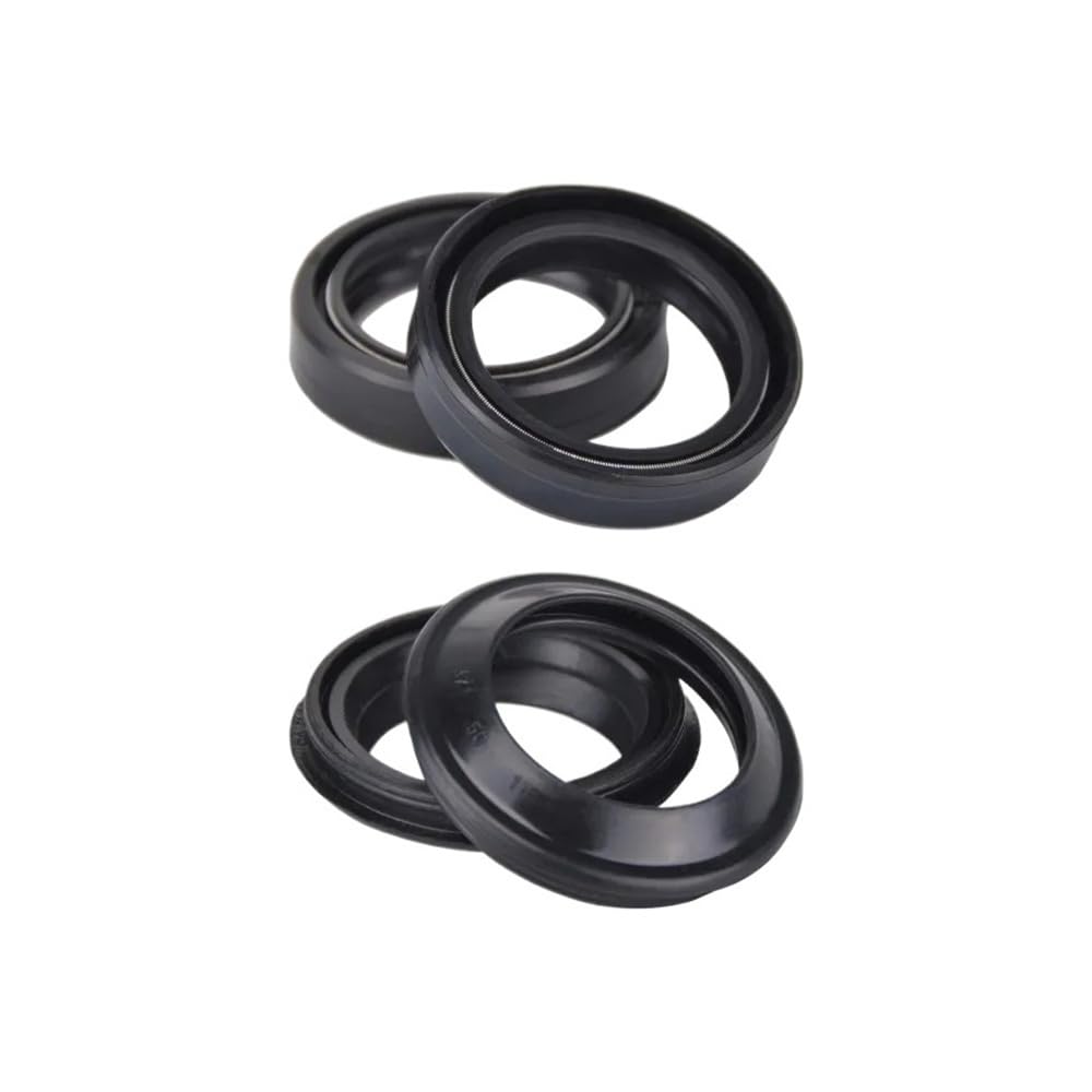 37x50x11 Gabel Öl Dichtung 37 50 Staub Dichtung Frühling for Hond CRF230F CRF230 CRF 230 03-2016 CTX200 CTX200B CTX Bushlander 200 04-2015 Ersatzteile(2pcs seal 2pcs cover) von TcHUYAn