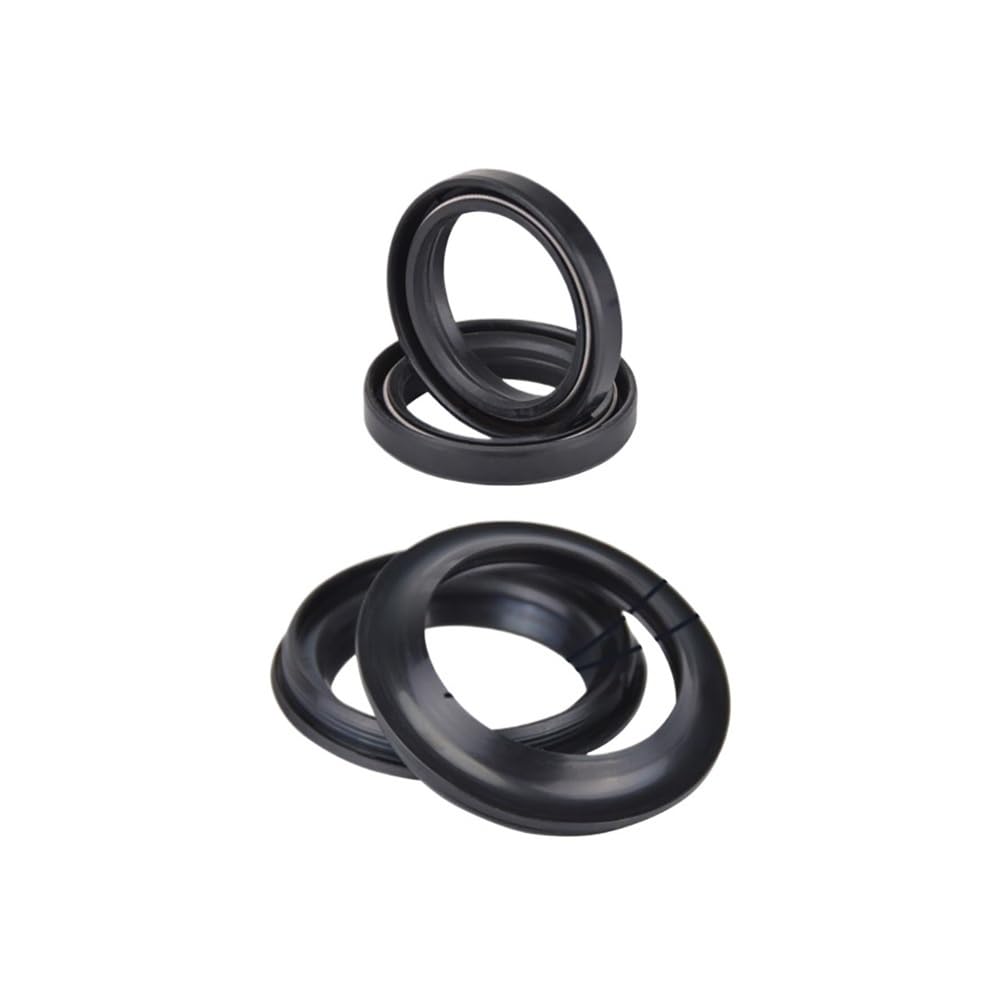 39x51x8 Gabel Öl Staub Dichtung Frühling for Hond NV400C NV400 NV600 NV Steed 400 VT600C VT600 VT Schatten 600 for YMH FZ750 FZ 750 Ersatzteile(2pcs seal 2pcs cover) von TcHUYAn
