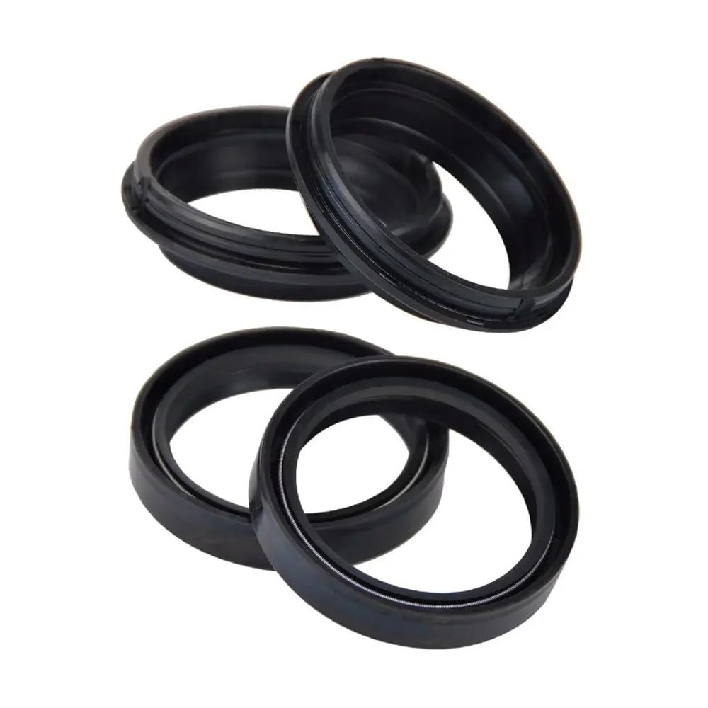 46x58x11 Gabel Dämpfer Öl Dichtung 46 58 11 Staub Dichtung for Suzk RM250 RM 250 SV1000 SV 1000 GSX1400 K1-K8 GSX 1400 SV1000S Ersatzteile(2pcs seal 2pc cover) von TcHUYAn