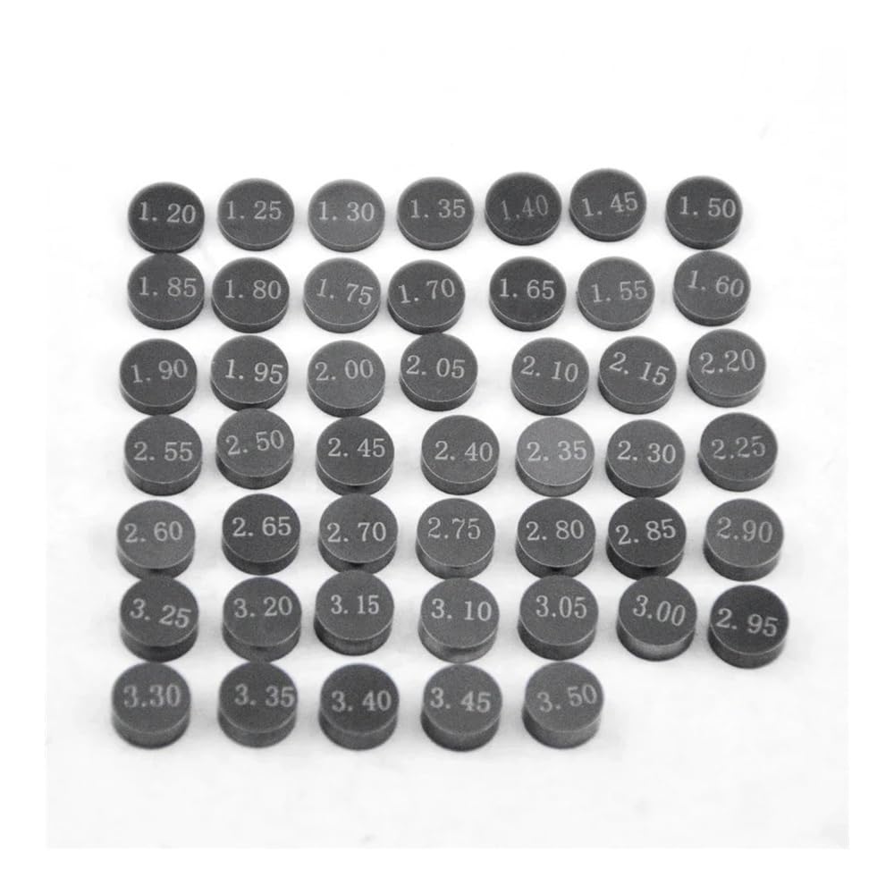 5-teiliges Motorrad-Motorteile, einstellbare Ventildichtungsscheibe, komplettes Ventilscheiben-Kit, Nocken, for Hond, for Suzk, for YMH, for Kawski, 7,48 mm Ersatzteile(2.975 to 3.175) von TcHUYAn