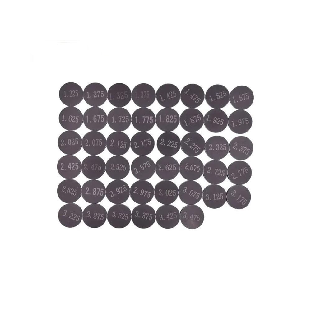 9,48mm Motorrad Einstellbare Ventil Dichtung Shim Pad for Suzk DL1000 V-Strom DL 1000 DR-Z400 DRZ400E DRZ400S DRZ400 DR-Z DRZ 400 Ersatzteile(46pc 1.225-3.475) von TcHUYAn