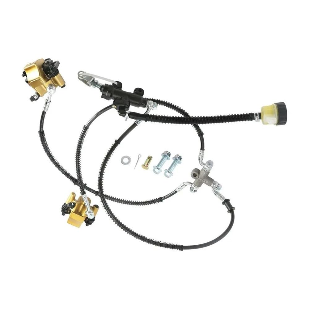 Hydraulischer Doppelbremssattel vorne Montagesatz for 150 250cc DIY ATV Quad Bike Go Kart Buggy Golfwagen Ersatzteile Hydraulischer Doppelbremssattel vorne Montagesatz for 150 250cc DIY ATV Quad Bike Go Kart Buggy Golfwagen Ersatzteile von TcHUYAn