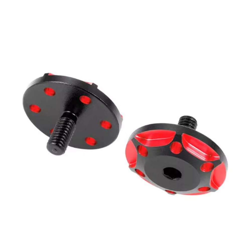 Tdkjfoutr 2 Stück Metall M3 Heckflügeldichtung Befestigungsschrauben für 1/8/1/10 RC Auto Upgrade Teile Zubehör Stil B Schwarz Rot Tdkjfoutr 2 Stück Metall M3 Heckflügeldichtung Befestigungsschrauben für 1/8/1/10 RC Auto Upgrade Teile Zubehör Stil B Schwarz Rot von Tdkjfoutr