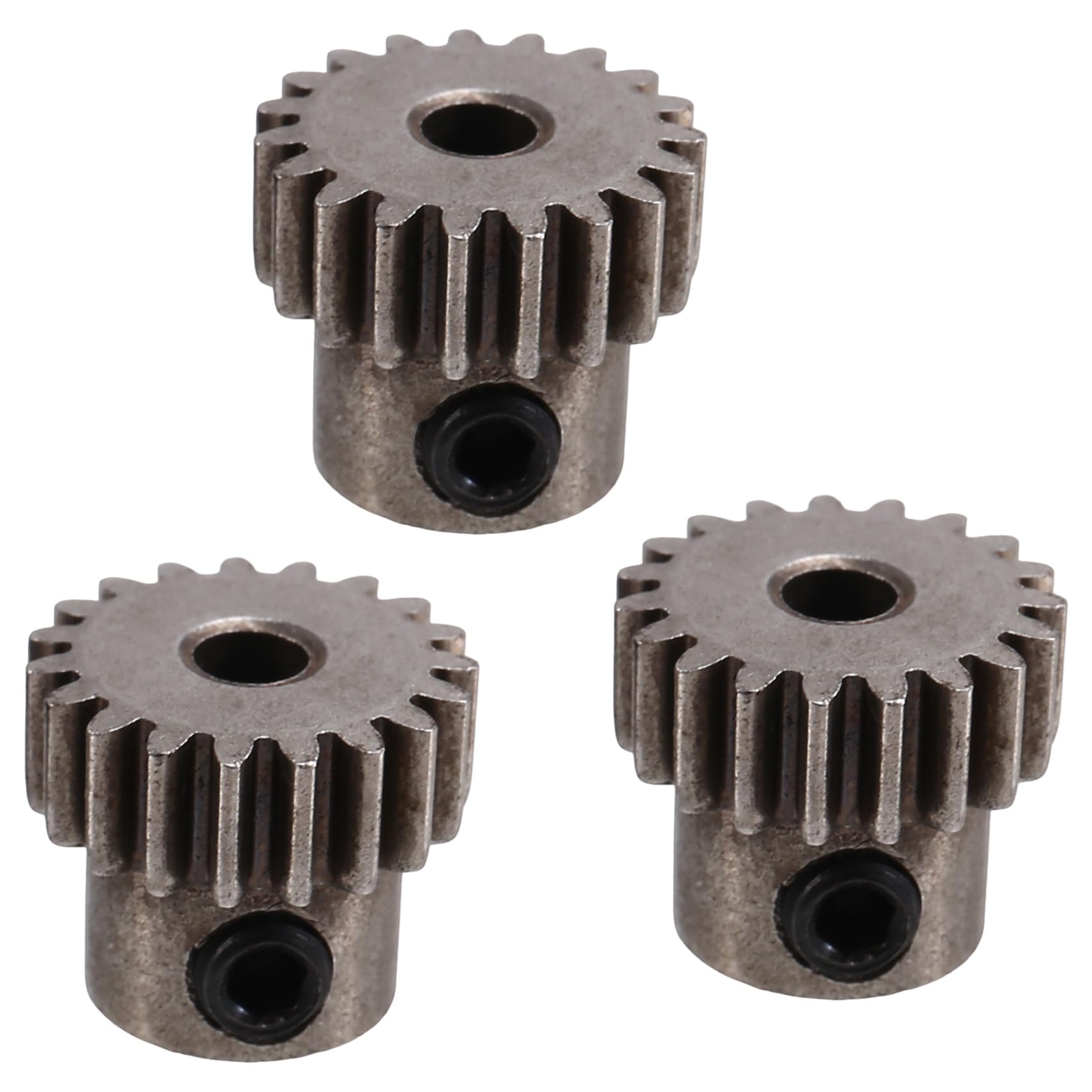 Tdkjfoutr 3 STÜCKE 3,175 mm Welle Stahl Ritzel Motorgetriebe 32DP 48DP 64DP M0.6 für 1/10 1/8 RC Auto 3650 3660 Ersatzteile Zubehör 19T Tdkjfoutr 3 STÜCKE 3,175 mm Welle Stahl Ritzel Motorgetriebe 32DP 48DP 64DP M0.6 für 1/10 1/8 RC Auto 3650 3660 Ersatzteile Zubehör 19T von Tdkjfoutr