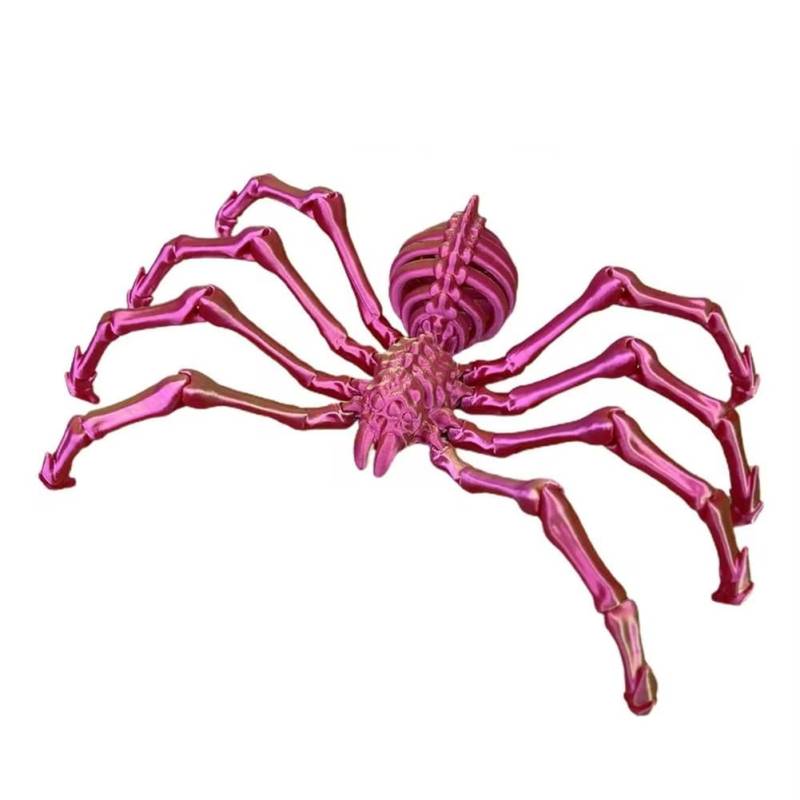 Tdkjfoutr 3D-Gelenkspinne, Gelenk-Gefälschte Spinnenfiguren, Erwachsene, Schreibtischspielzeug für Führungskräfte, Stressabbau-Spielzeug für Den Arbeitsplatz zu Hause von Tdkjfoutr