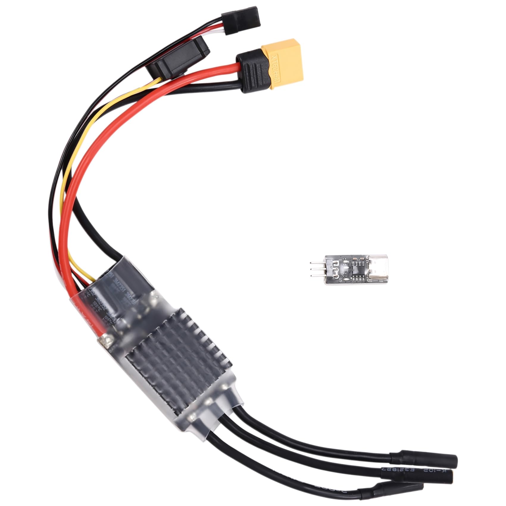 Tdkjfoutr 540 RC AM32 Crawler ESC Power System Bürstenloser Motor RM-S20 Combo 80A ESC für Axial SCX10 RC Zubehör von Tdkjfoutr