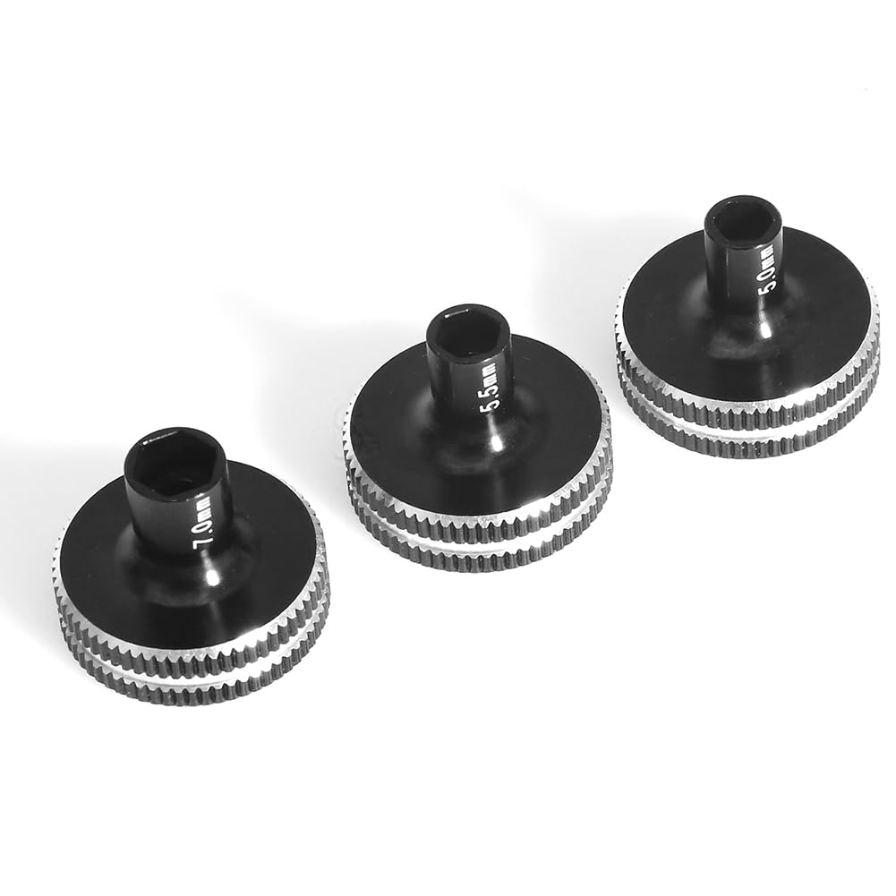 Tdkjfoutr 7,0 mm Kurze Mutter, Sechskantschlüsselhülse, Innensechskant-Schraubendreher, Radwerkzeug für RC-Car-Truck-Crawler Tdkjfoutr 7,0 mm Kurze Mutter, Sechskantschlüsselhülse, Innensechskant-Schraubendreher, Radwerkzeug für RC-Car-Truck-Crawler von Tdkjfoutr