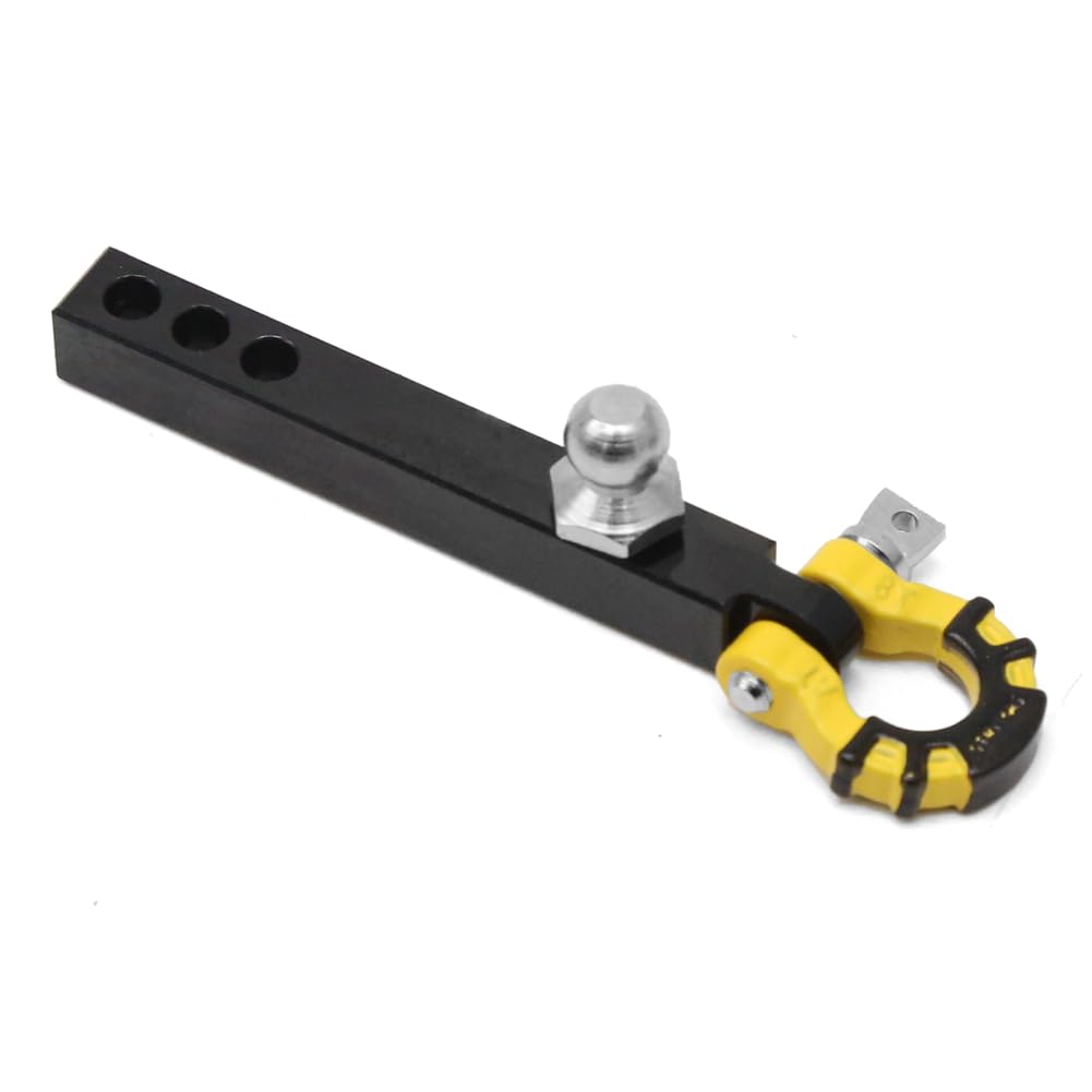 Tdkjfoutr Anhängerkupplung Aus Metall für 1/10 RC Crawler TRX4-6 Axial SCX10 90046 Redcat Upgrade-Teile, Schwarz + Gelb Tdkjfoutr Anhängerkupplung Aus Metall für 1/10 RC Crawler TRX4-6 Axial SCX10 90046 Redcat Upgrade-Teile, Schwarz + Gelb von Tdkjfoutr