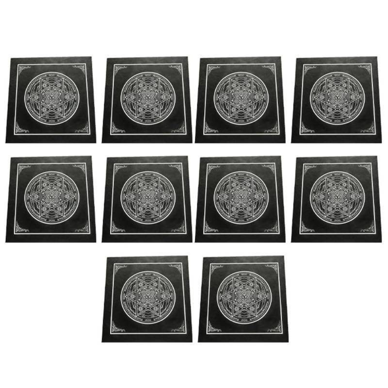 Tdkjfoutr F-Stil Tarotkarten-Tischdecke, Vliesstoff, Schöne Muster-Tischdecke von Tdkjfoutr