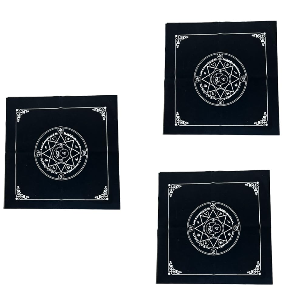 Tdkjfoutr I Style 49 X 49 cm Tarot-Tischspiel-Abdeckung, Ritual-Zubehör, Hexenbedarf, Spiel-Abdeckung Tdkjfoutr I Style 49 X 49 cm Tarot-Tischspiel-Abdeckung, Ritual-Zubehör, Hexenbedarf, Spiel-Abdeckung von Tdkjfoutr