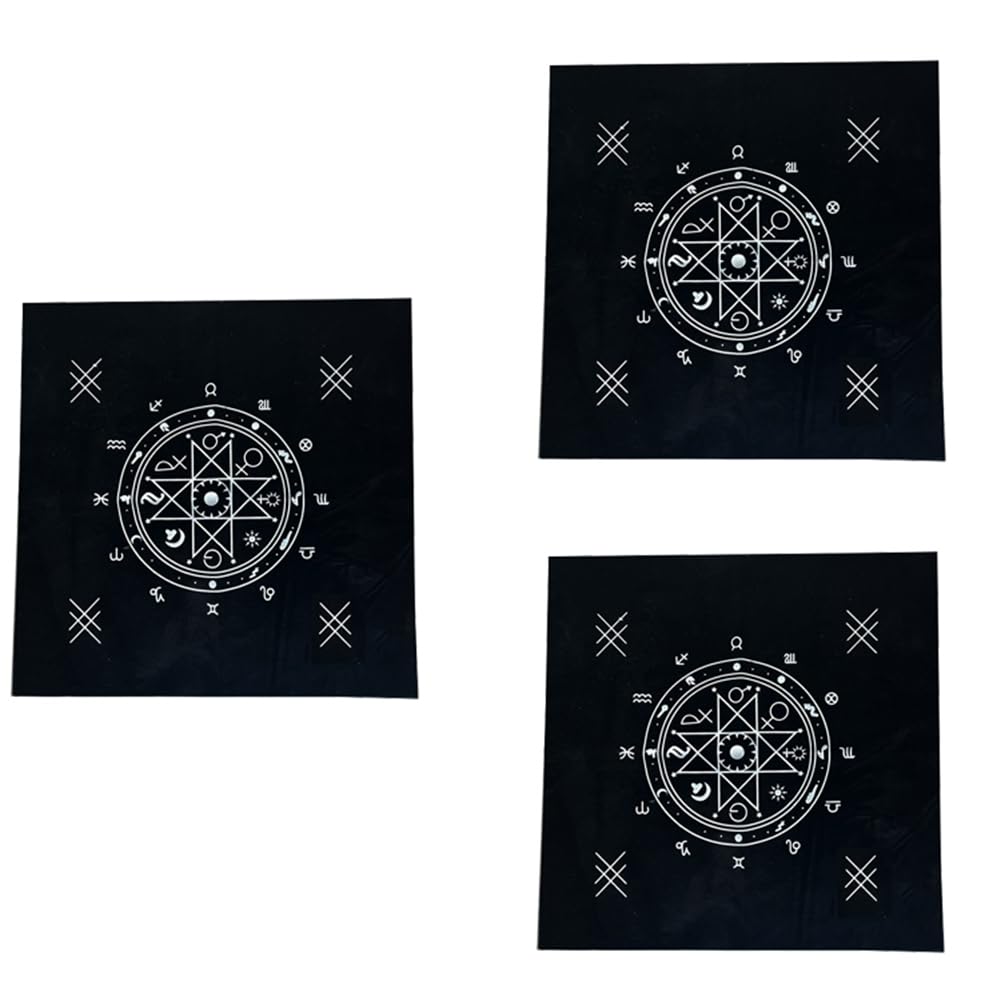 Tdkjfoutr K-Stil 49 X 49 cm Tarot-Tischspiel-Abdeckung, Ritual-Zubehör, Hexenbedarf, Spiel-Abdeckung Tdkjfoutr K-Stil 49 X 49 cm Tarot-Tischspiel-Abdeckung, Ritual-Zubehör, Hexenbedarf, Spiel-Abdeckung von Tdkjfoutr