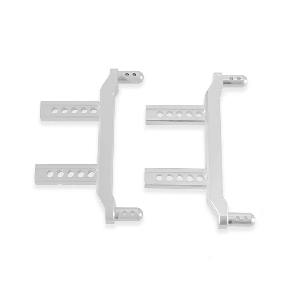 Tdkjfoutr Karosseriehalterung Vorn und Hinten Aus Aluminiumlegierung für SCY 1/16 16101 16102 16103 16101PRO RC-Auto-Upgrade-Teile, Ersatzteile, Zubehör, Silber Tdkjfoutr Karosseriehalterung Vorn und Hinten Aus Aluminiumlegierung für SCY 1/16 16101 16102 16103 16101PRO RC-Auto-Upgrade-Teile, Ersatzteile, Zubehör, Silber von Tdkjfoutr