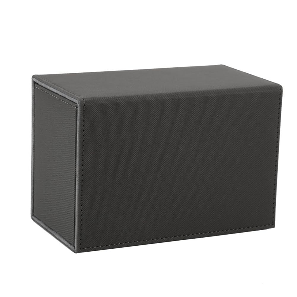 Tdkjfoutr Kartenspielbox, Premium-Kartenbox mit Aufklappbarem Würfelfach, Aufbewahrungsbox für Kartenspiele für Sport, Spielkarten, Langlebig, Einfach zu Installieren, Einfach zu Verwenden, von Tdkjfoutr