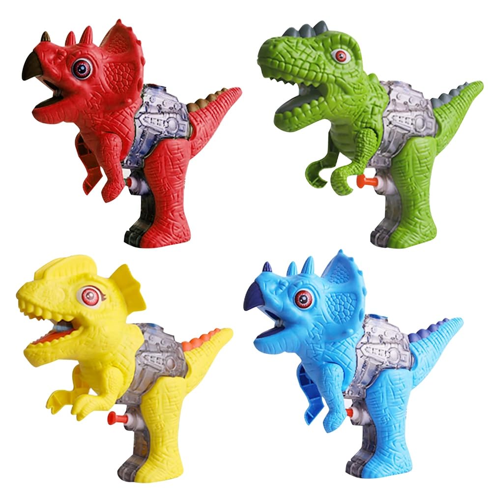 Tdkjfoutr Kleine Dinosaurier-Wasserpistolen, Wasserkampfspiele für und Mädchen, Kleinkinder im Schwimmbadrasen Tdkjfoutr Kleine Dinosaurier-Wasserpistolen, Wasserkampfspiele für und Mädchen, Kleinkinder im Schwimmbadrasen von Tdkjfoutr
