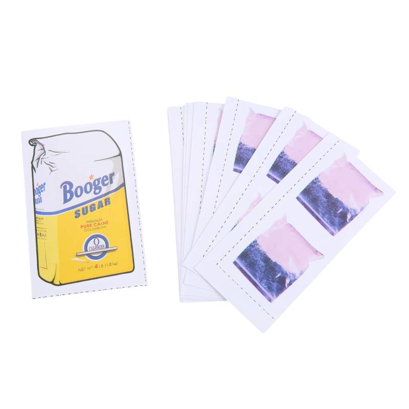 Tdkjfoutr Little Blow Baggies Streichaufkleber, Tütchen Gefüllt mit Popelzucker, Popelzuckeraufkleber, 30+1 von Tdkjfoutr