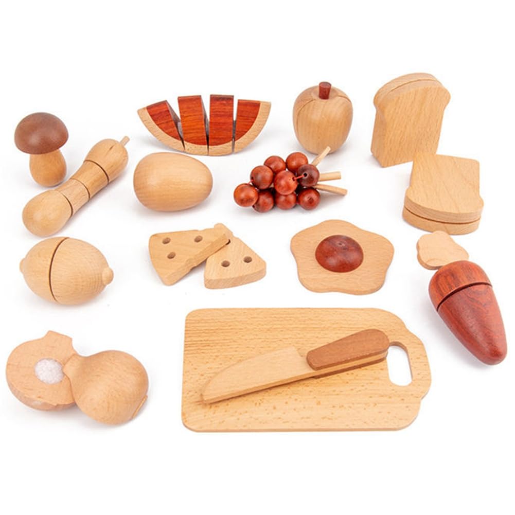 Tdkjfoutr Natürliches Kochen Von Obst und Gemüse Aus, Simulierte Farbe, Bewusstsein für die Küche im Kindergarten, Geschenk für Kinder von Tdkjfoutr