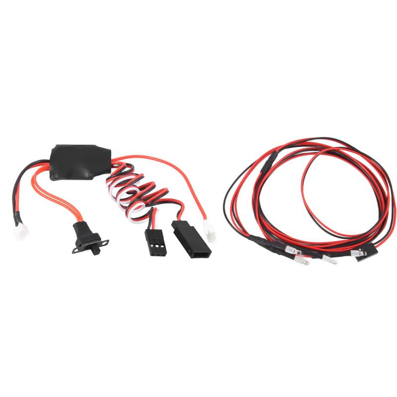 Tdkjfoutr RC 30A Mini-Bürsten-Drehzahlregler, ESC-Bürsten-Drehzahlregler für Elektronischen Motor, Doppelausgang, PH2P-Stecker von Tdkjfoutr