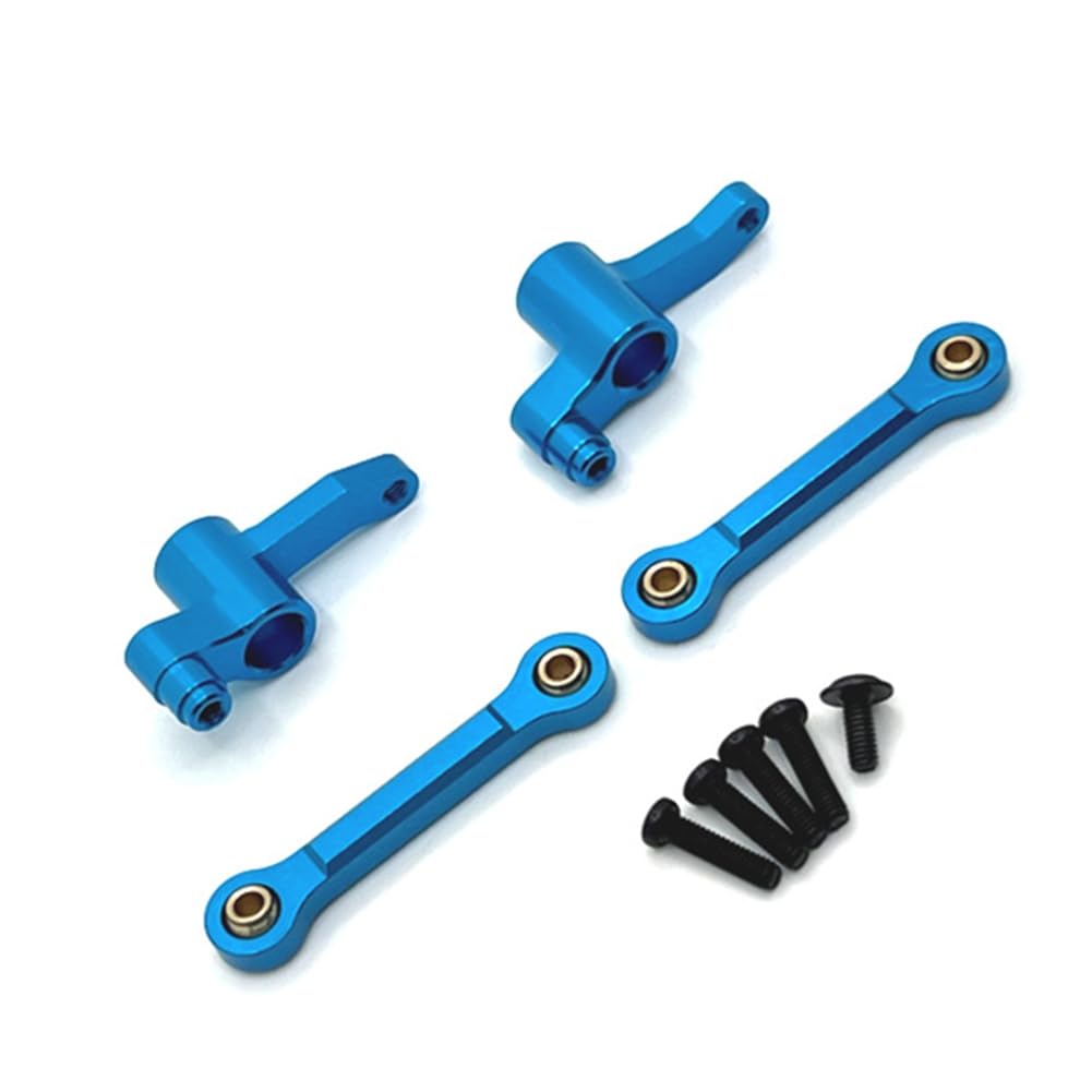 Tdkjfoutr RC-Auto-Upgrade-Lenkgruppe, Lenkstange für SCY 1/18 18101 18102 RC-Crawler-Auto-Upgrade-Teile, Blau Tdkjfoutr RC-Auto-Upgrade-Lenkgruppe, Lenkstange für SCY 1/18 18101 18102 RC-Crawler-Auto-Upgrade-Teile, Blau von Tdkjfoutr