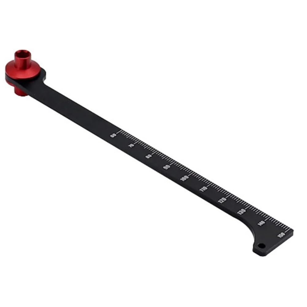 Tdkjfoutr RC-Modell-Absorber-Federwegmessgerät, 60-150 Mm, Messlineal für Geländewagen/-Absorber Tdkjfoutr RC-Modell-Absorber-Federwegmessgerät, 60-150 Mm, Messlineal für Geländewagen/-Absorber von Tdkjfoutr