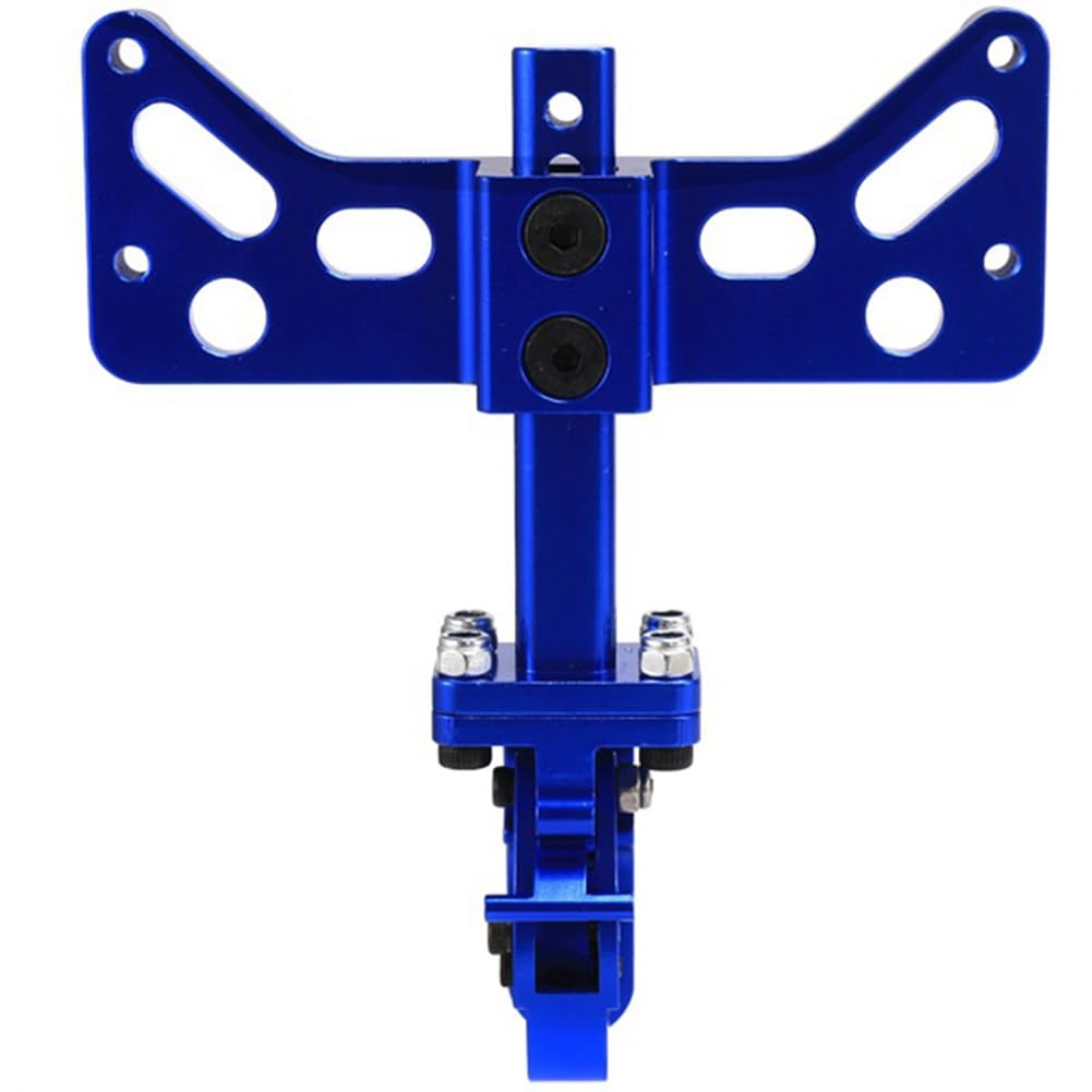 Tdkjfoutr Rückstoßbumer Anhängevorrichtung RC Zubehör Ferngesteuerte Spielzeug für Axial SCX6 JLU 1/6 RC Kletterwagen, Blau von Tdkjfoutr