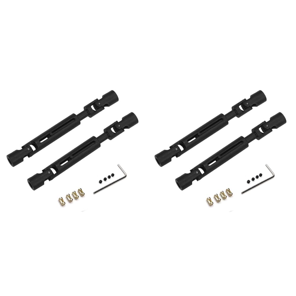 Tdkjfoutr Schwarze Mengniu 78 MN78 Ferngesteuertes Auto Modellautozubehör Upgrade- und Modifikationsteile Metallantriebswelle von Tdkjfoutr