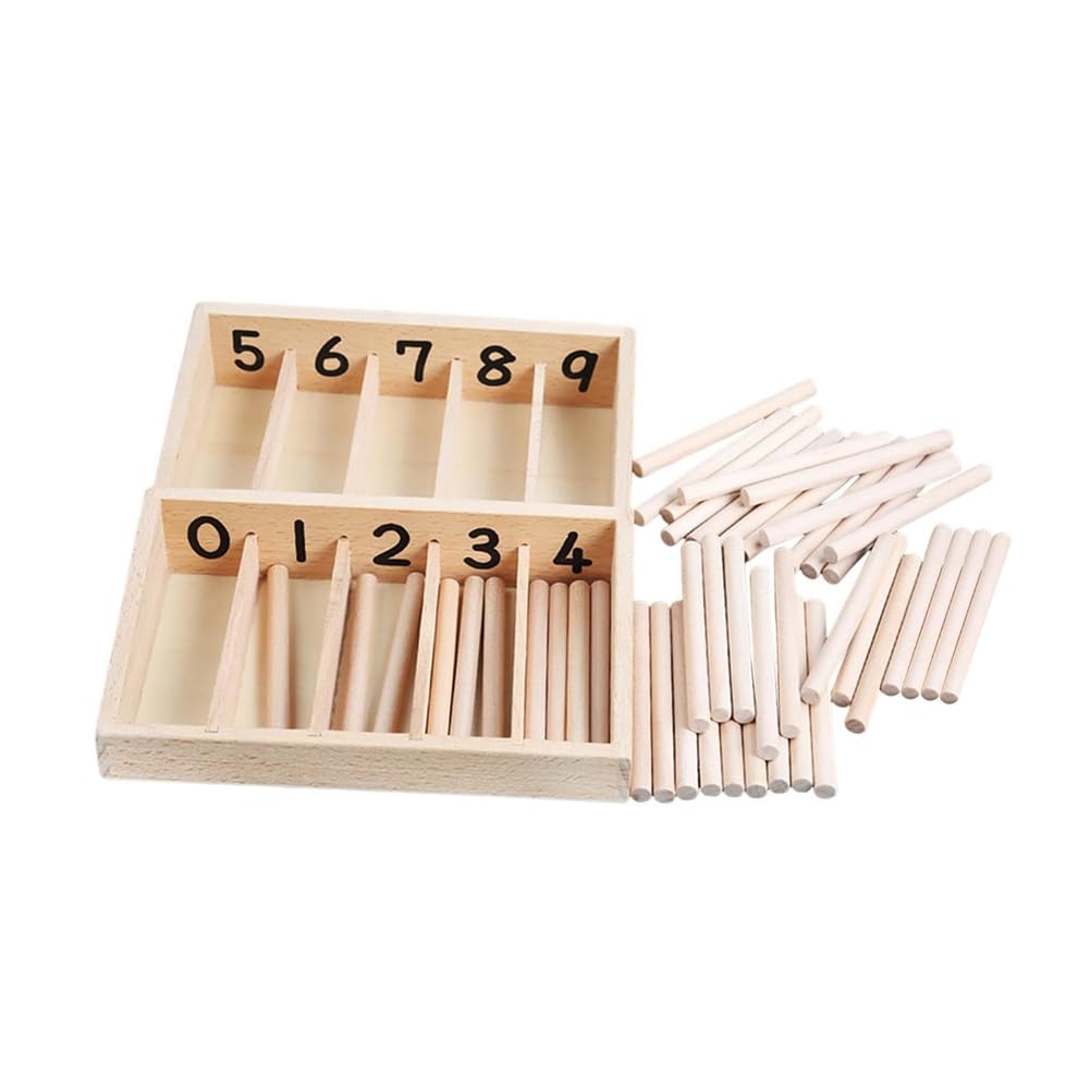 Tdkjfoutr Spindelbox für Kinder in der Frühen Entwicklung, Zählstäbe für und Mädchen, Professionelles Zählwerkzeug für Frühes Lernen, Mathematikspielzeug Tdkjfoutr Spindelbox für Kinder in der Frühen Entwicklung, Zählstäbe für und Mädchen, Professionelles Zählwerkzeug für Frühes Lernen, Mathematikspielzeug von Tdkjfoutr