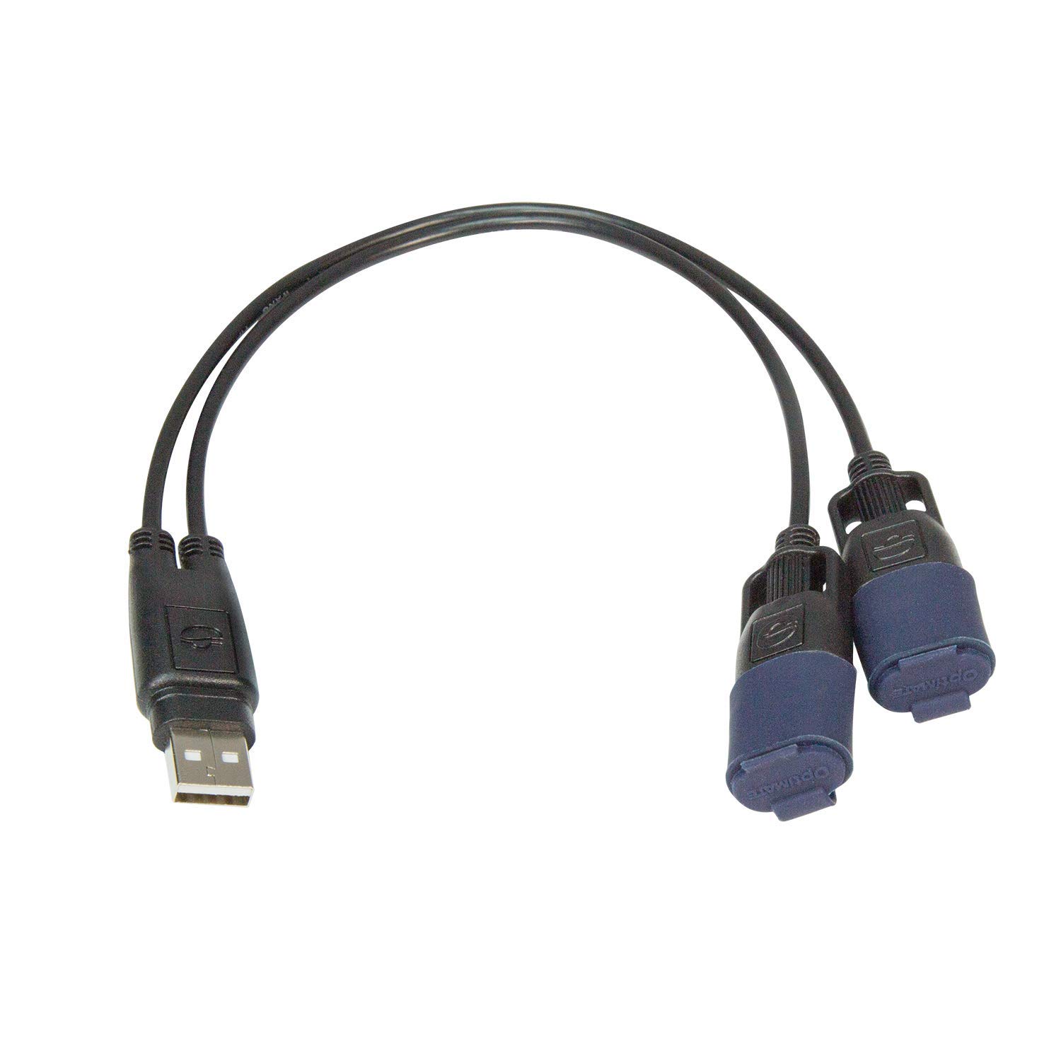TecMate OptiMATE CABLE O-110, USB Y-Splitter, mit witterungsbeständigem Anschlusssystem von Tecmate