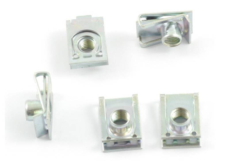 Tech-Parts-Koeln 5 Blechmutter Verkleidungsclips/Clip Schnappmutter - M8 Metrische Gewinde Neu von PGONA
