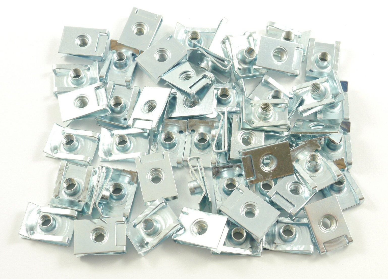 Tech-Parts-Koeln 50 Blechmuttern Verkleidungsclips/Klemmen M6 Schrauben Gewinde Schnappmutter Tech-Parts-Koeln 50 Blechmuttern Verkleidungsclips/Klemmen M6 Schrauben Gewinde Schnappmutter von Tech-Parts-Koeln