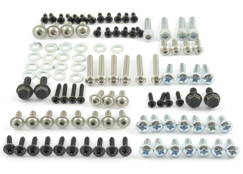 Tech-Parts-Koeln Kompletter Satz Verkleidungsschrauben Aprila Sr 50 - Neu - 103 Teile von Tech-Parts-Koeln
