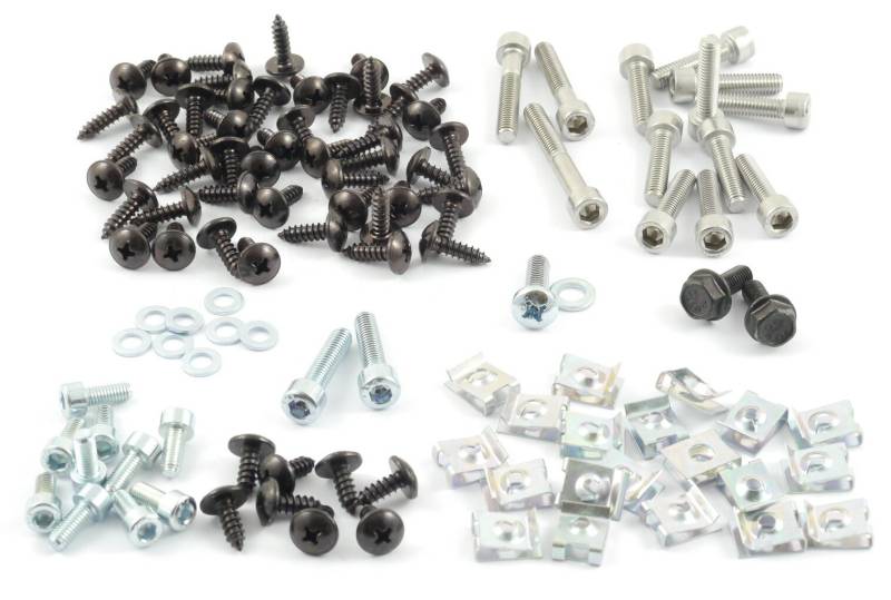 Tech-Parts-Koeln Mega Set Verkleidungsschrauben + Clipse Yamaha Aerox Mbk Nitro - 112 Teile Neu von Tech-Parts-Koeln