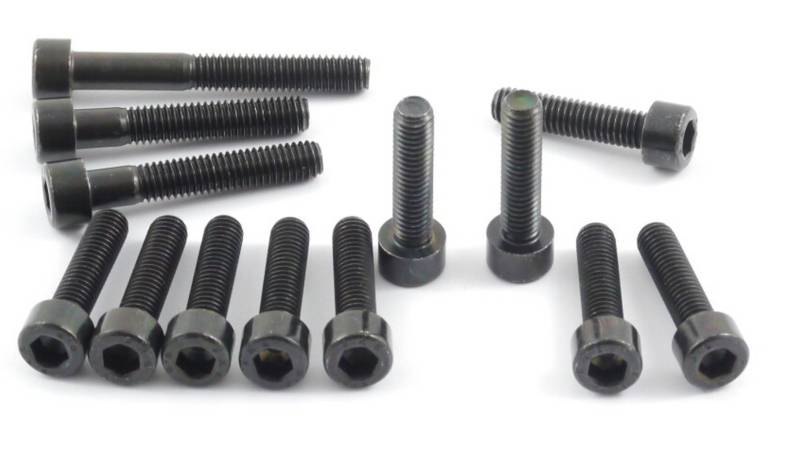 Tech-Parts-Koeln Satz Variomatikschrauben Deckel für Yamaha Aerox Mbk Nitro Minarellimotor Schwarz von Tech-Parts-Koeln