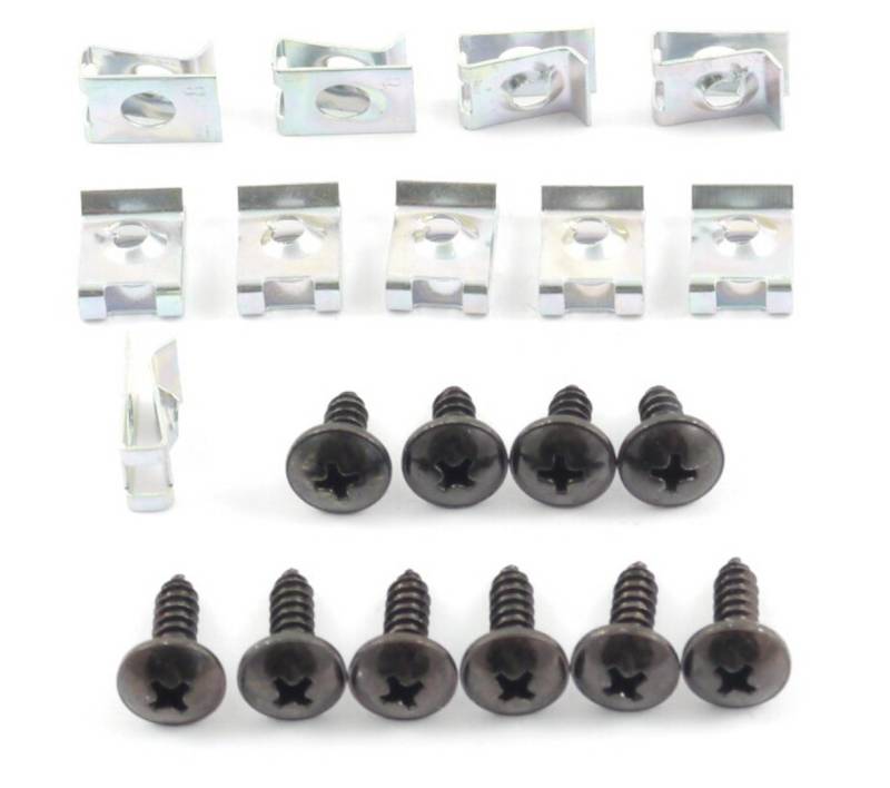 Tech-Parts-Koeln Set Verkleidungsschrauben + Clipse für Yamaha Aerox Bws Mbk Nitro - Neu - 20 Teile von Tech-Parts-Koeln