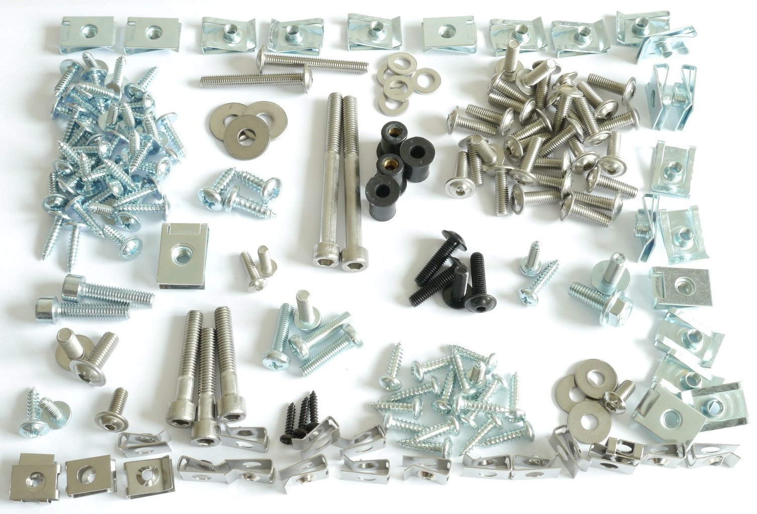 Tech-Parts-Koeln Ultra Set Aprilia Sr 50 Factory Verkleidungsschrauben + Klemmen Clips 179 Teile! von Tech-Parts-Koeln