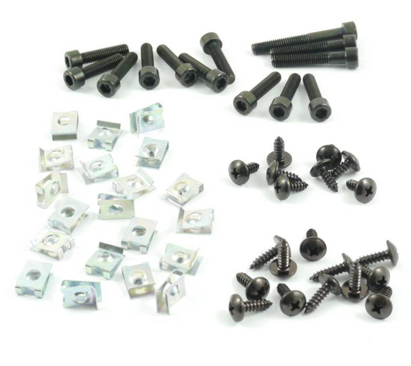 Tech-Parts-Koeln Vario & Verkleidungsschrauben - Schrauben Set Aerox Mbk Nitro Schwarz von Tech-Parts-Koeln