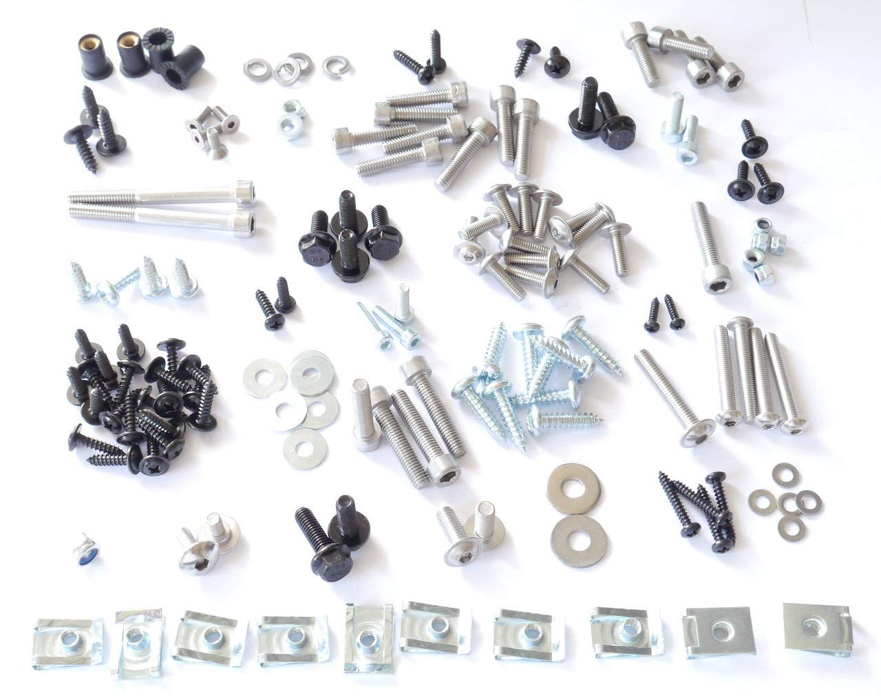 Ultra Set Schrauben Satz Verkleidung Aprilia Sr50 DiTech Morini Motor 2000-2004 + Clipse + Vario A2 Ultra Set Schrauben Satz Verkleidung Aprilia Sr50 DiTech Morini Motor 2000-2004 + Clipse + Vario A2 von Tech-Parts-Koeln