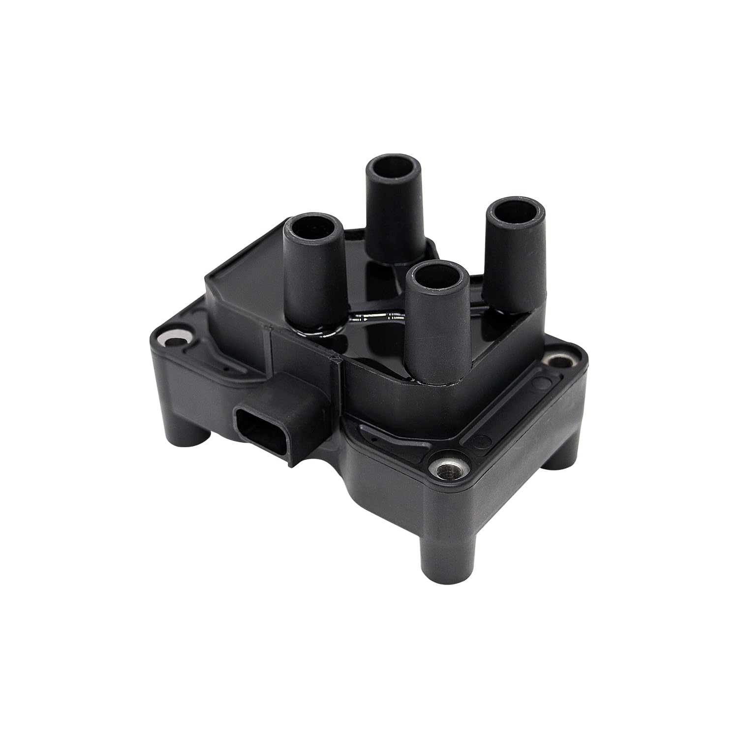 Techie 1 Stück Auto-Zündspule, kompatibel mit Ford Fiesta Ikon 1.6 2.0 L4, Ersatz für 30731416, 30731419,4M5G-12029-ZB Techie 1 Stück Auto-Zündspule, kompatibel mit Ford Fiesta Ikon 1.6 2.0 L4, Ersatz für 30731416, 30731419,4M5G-12029-ZB von Techie