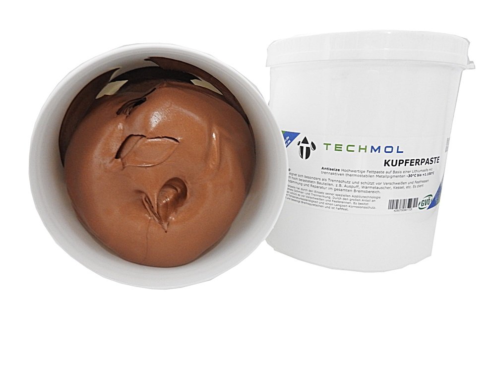 Techmol Kupferpaste Bremsenpaste Kupferfett 100g Tube von Techmol