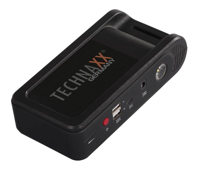 Technaxx Schnellstartsystem TX-218 5030 Starthilfestrom (12 V)=350A Kompressor, Elektronikschutz, AR von technaxx