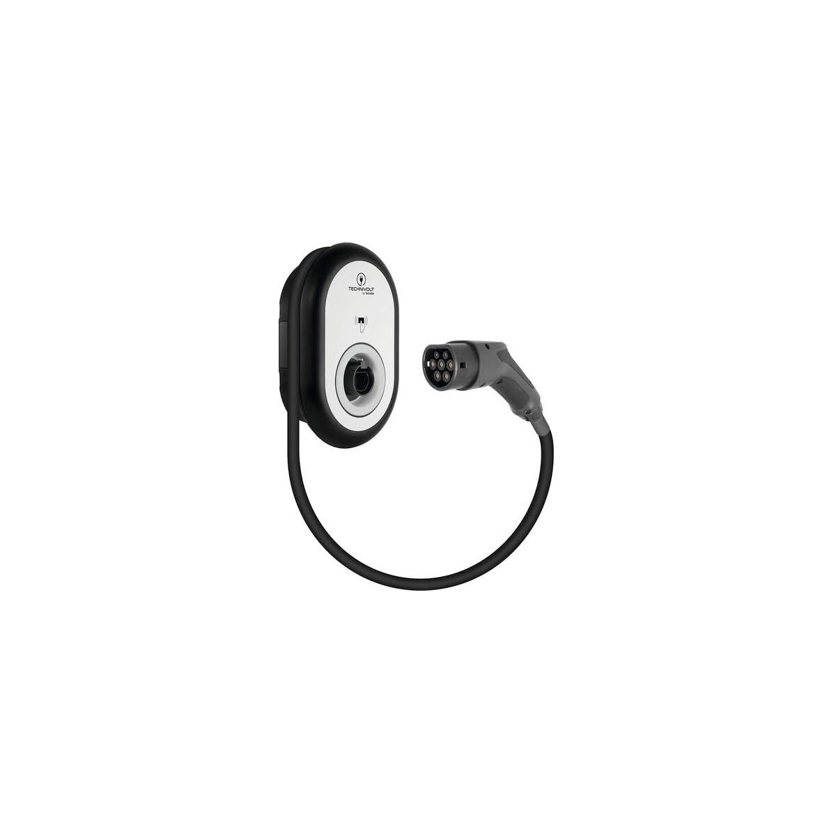 TechniSat TECHNIVOLT 101-11kW Ladestation/Wallbox für E-Autos mit integrierter Ladesteckdose Typ 2 für schnelles Laden zu Hause, RFID-Karte, förderfähig, IP54 - inklusive Ladekabel TechniSat TECHNIVOLT 101-11kW Ladestation/Wallbox für E-Autos mit integrierter Ladesteckdose Typ 2 für schnelles Laden zu Hause, RFID-Karte, förderfähig, IP54 - inklusive Ladekabel von TechniSat