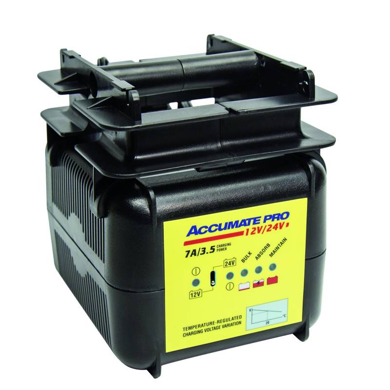 Optimate Accumate Pro 12/24V professionellen Akku-Ladegerät, Black von Tecmate