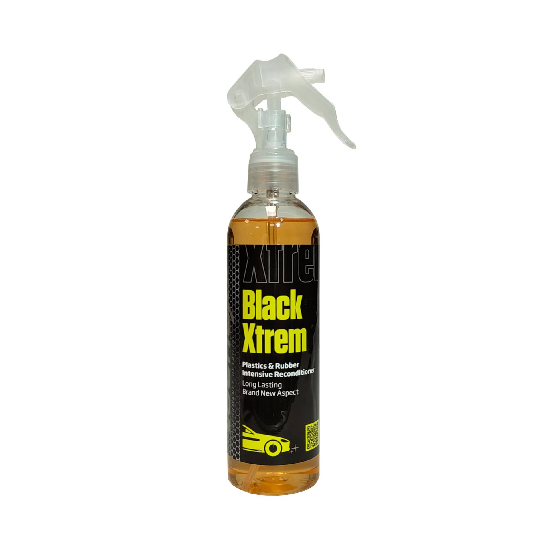 Tecnoxx – Black Xtrem Restaurator für Kunststoffe und Gummiteile im Aussenbereich des Fahrzeugs Pro 250 ml Sprühbehälter Tecnoxx – Black Xtrem Restaurator für Kunststoffe und Gummiteile im Aussenbereich des Fahrzeugs Pro 250 ml Sprühbehälter von Tecnoxx Performance Detailing